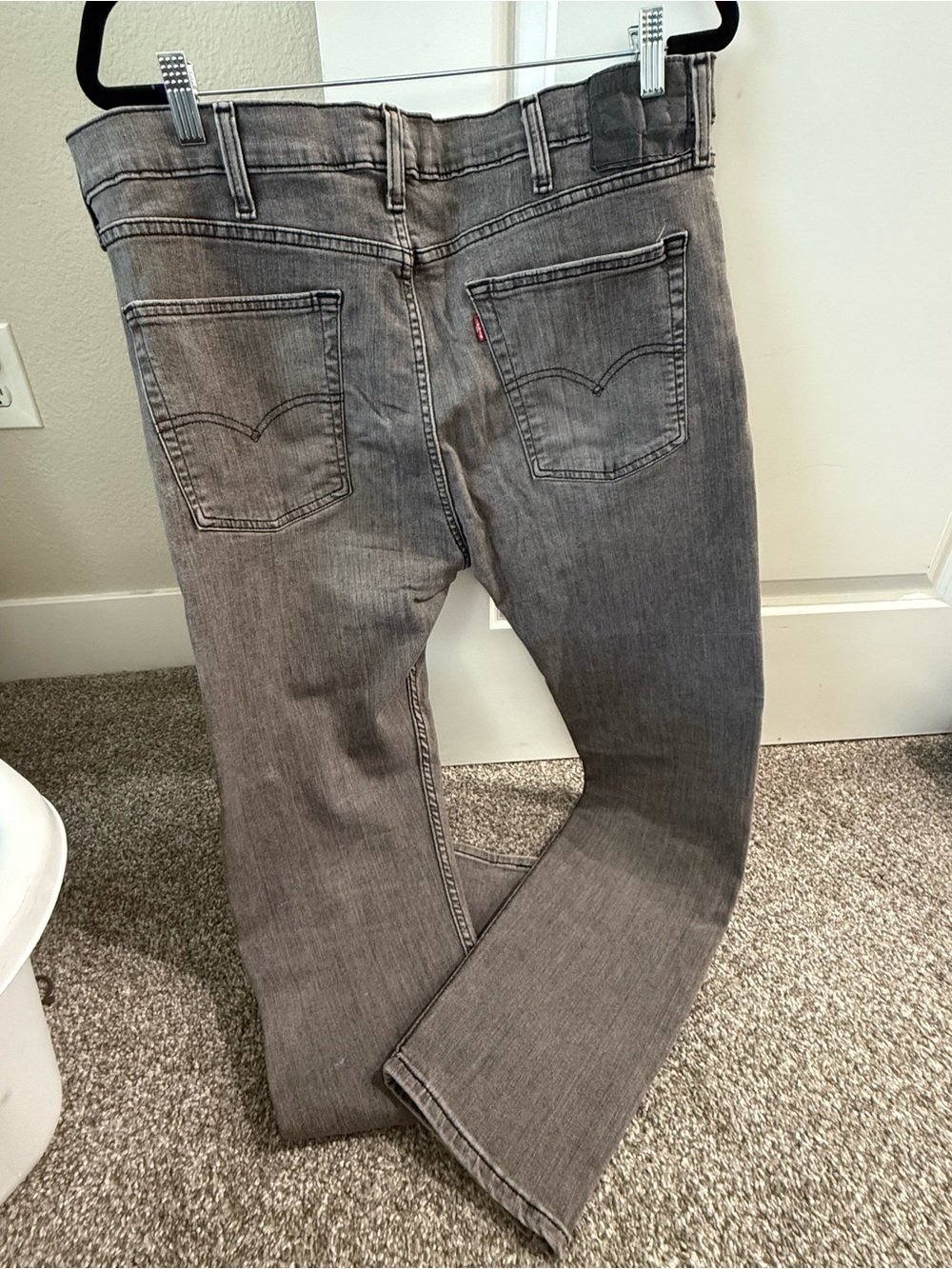 Men’s Levi's 510 Gray Skinny Jeans